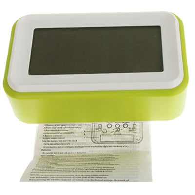 Multi Function Large Screen Alarm Clock with Calendar & LCD Light & Snooze Touch