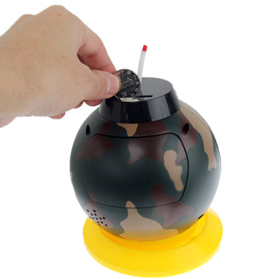 LED Bomb Alarm Clock with Bank and Game Mode