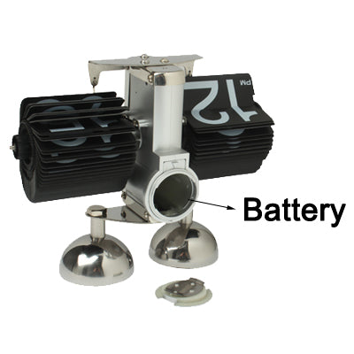 Balance Shaped Metal Auto Flip Down Clock Desktop Decorative Clock with Double Stand - Internal Gear Operated (Size: 198x170x70mm)(Black)