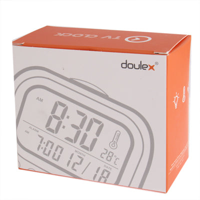 Multi-function LCD Display Alarm Clock with Calendar & Night Light & Snooze & Temperature Display Function