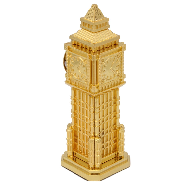 Novelty Clock Tower Themed Miniature Desktop Mini Clock