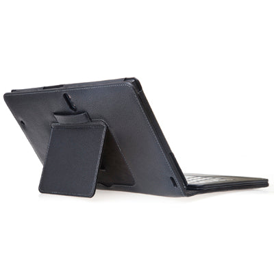 Detachable Bluetooth Keyboard Leather Tablet Case With Holder for ThinkPad Tablet 2 , Operating Distance: 10m(Black)