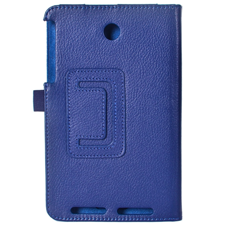 Litchi Texture Horizontal Flip Leather Case with Holder for ASUS MeMo Pad 7 ME176C