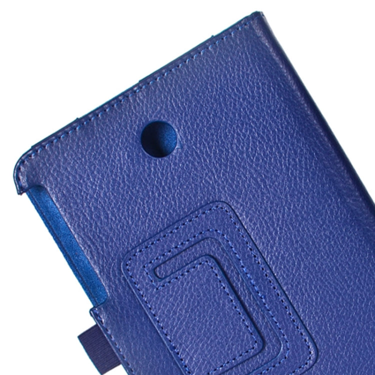 Litchi Texture Horizontal Flip Leather Case with Holder for ASUS MeMo Pad 7 ME176C