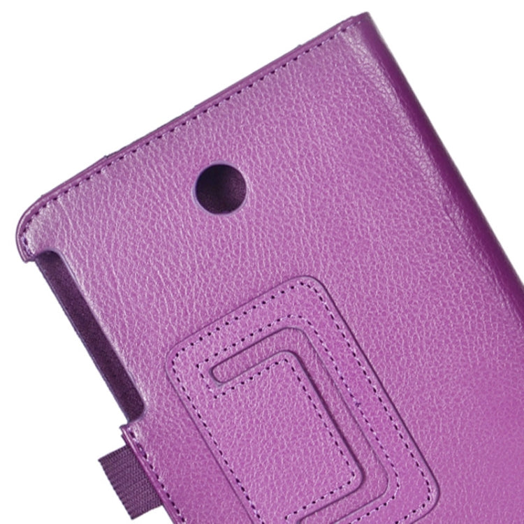 Litchi Texture Horizontal Flip Leather Case with Holder for ASUS MeMo Pad 7 ME176C