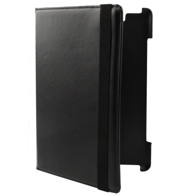 360 Degree Rotatable Leather Case with Holder for ASUS Eee Pad TF201(Black)