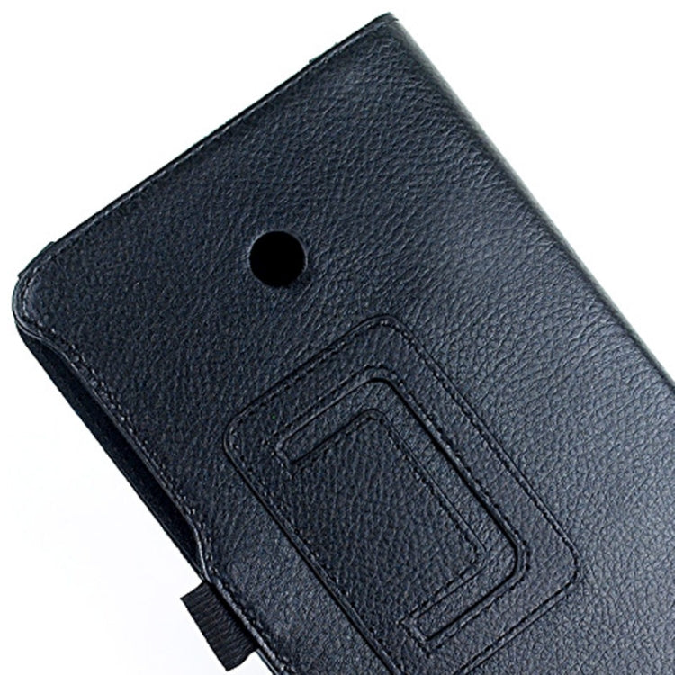 Litchi Texture Leather Case with Holder for ASUS Fonepad 7 / FE170CG