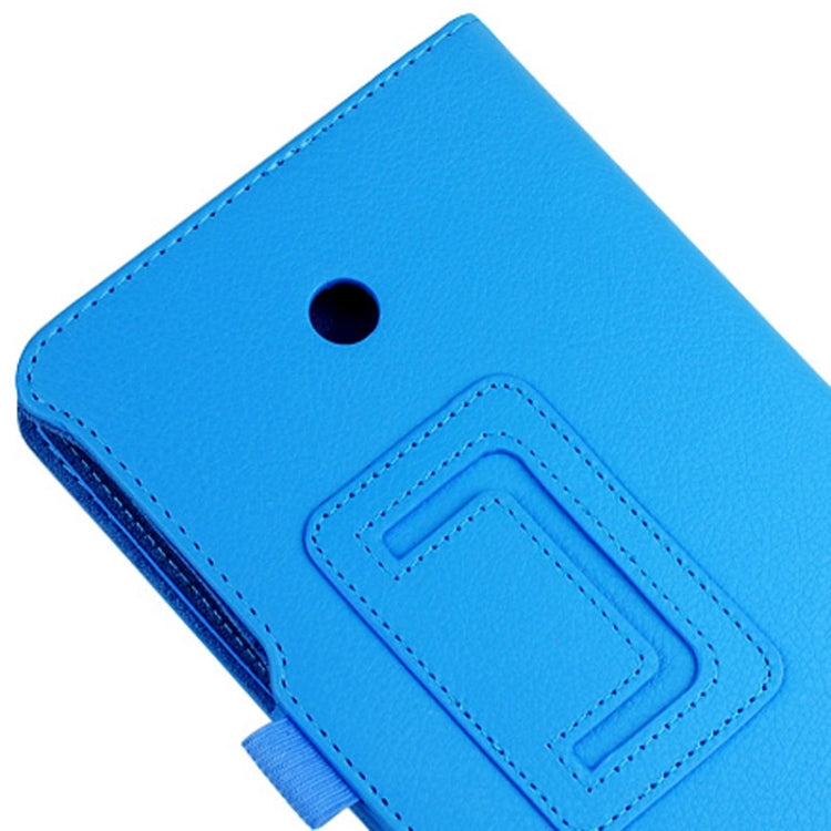 Litchi Texture Leather Case with Holder for ASUS Fonepad 7 / FE170CG