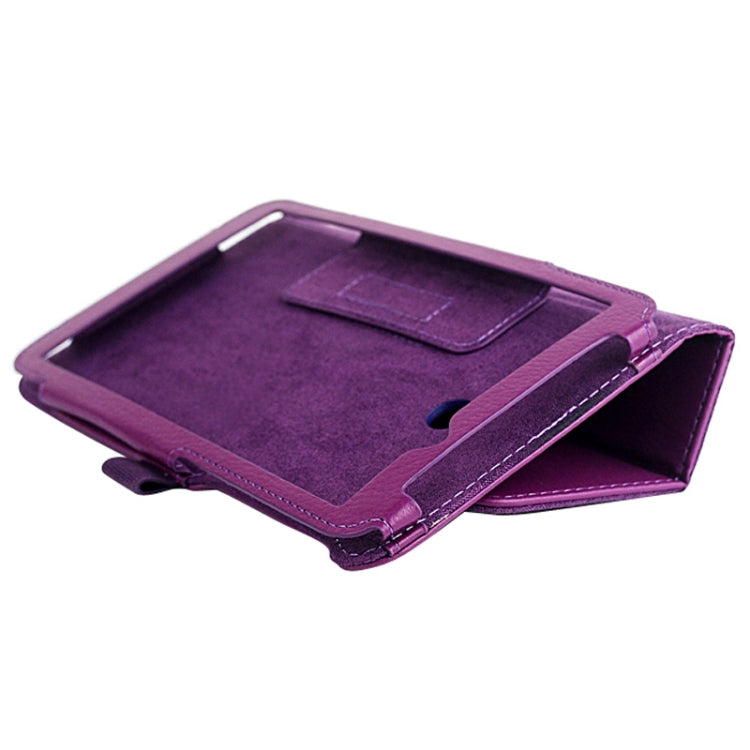 Litchi Texture Leather Case with Holder for ASUS Fonepad 7 / FE170CG