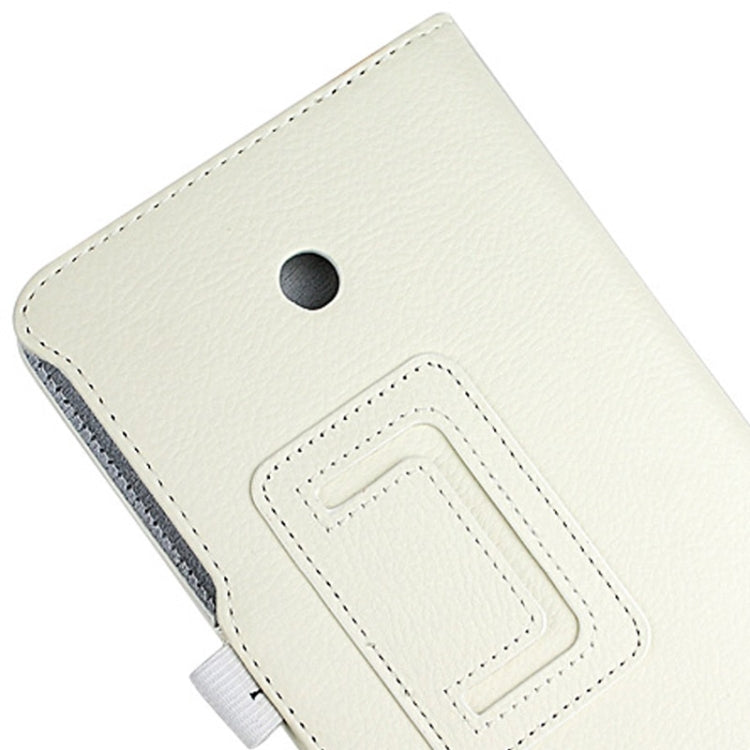 Litchi Texture Leather Case with Holder for ASUS Fonepad 7 / FE170CG