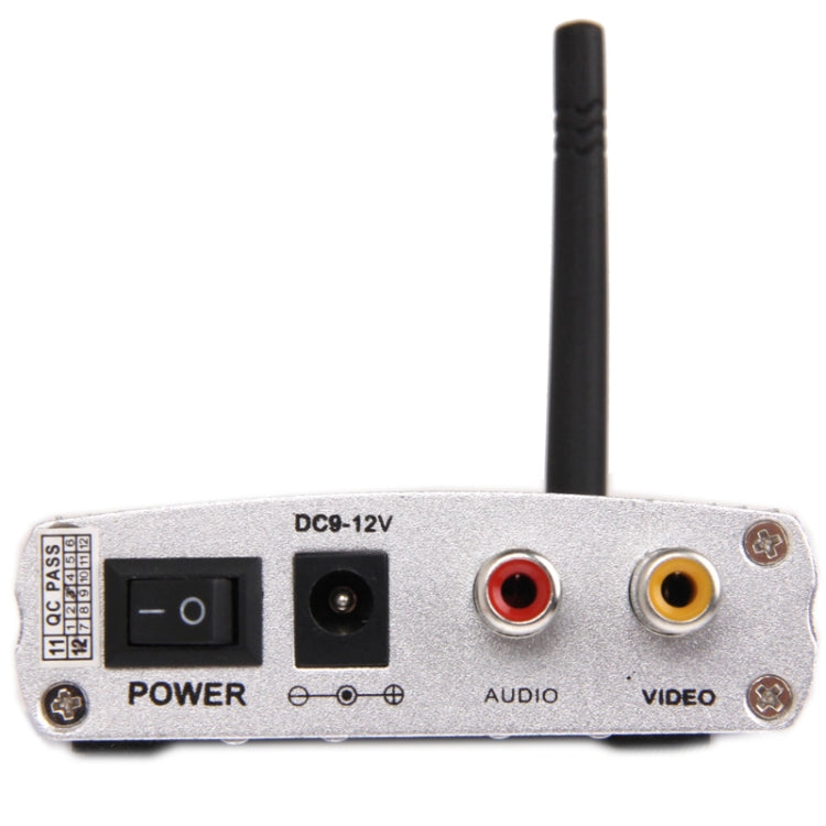 2.4GHz  Wireless Receiver and Camera 6 LED, Built in Microphone for Audio Monitoring, Max Support 4 Cameras