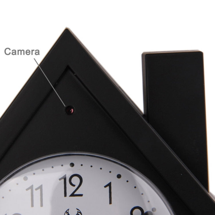 2.4G Wireless Hidden Clock Style Camera and Receiver, Built in microphone for audio monitoring, Max support 4 camera