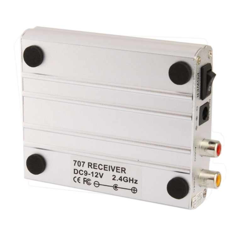 Wall Hanging Clock Hidden Camera & 2.4 Wireless receiver, Built in microphone for audio monitoring, Max support 4 camera (Clock Random Color Delivery)