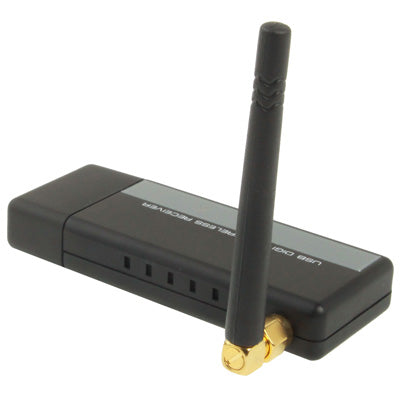 2.4GHz USB DVR Digital Wireless 4 x IR Camera Security System (W701DK1)(Black)