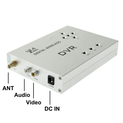 2.4GHz Wireless Home DVR Camera Kit, Support 4 Channels & SD Card, Motion Detection Recording Function