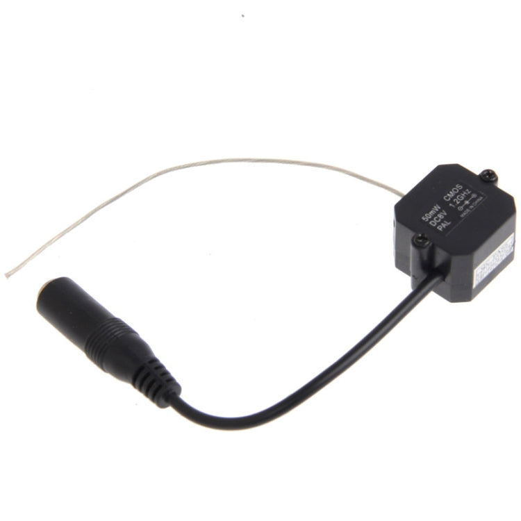 1.2G Wireless Infrared Small Camera and Receiver, Wireless Surveillance System, Unobstructed Effective Range: 50m - 100m