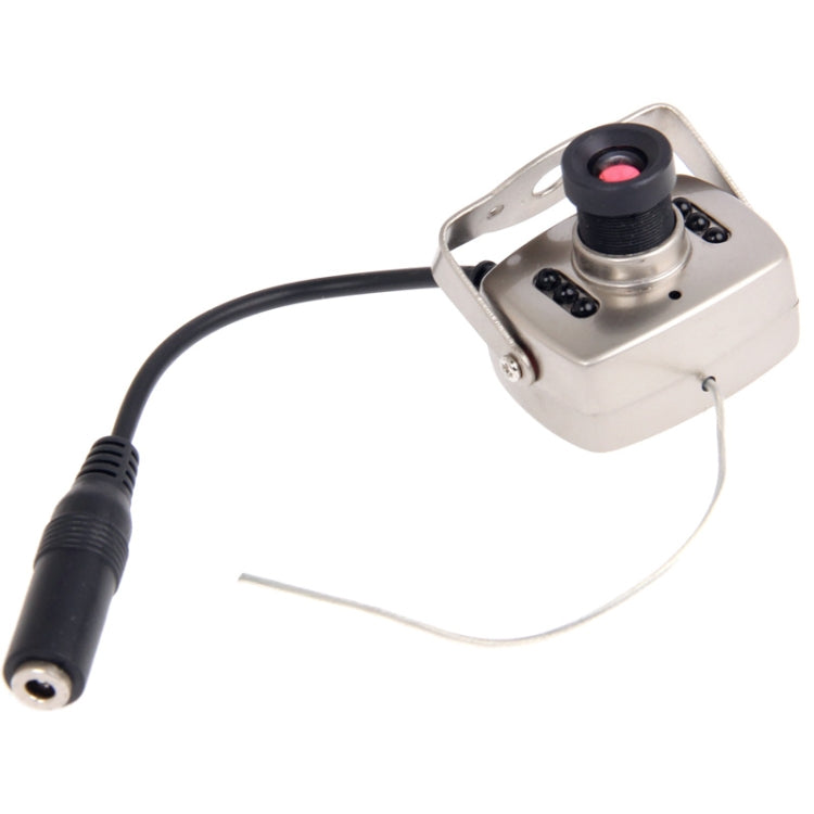 1.2G Wireless Receiver and Infrared Camera 6 LED, Wireless Surveillance System, Unobstructed Effective Range: 50m -100m