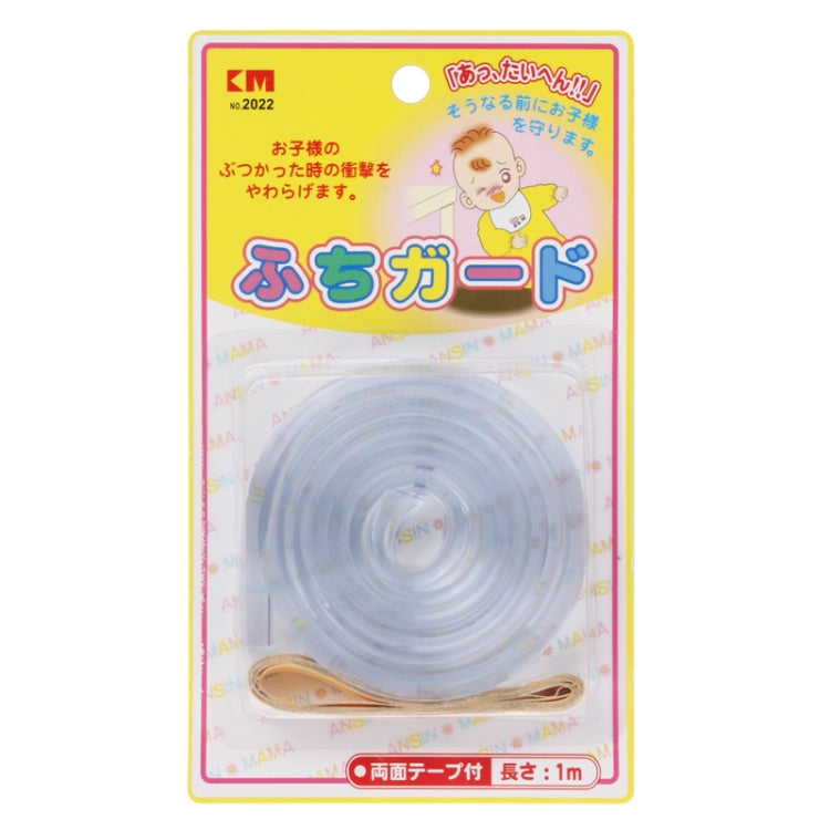 Baby Safety Desk Table Edge Guard Soft Edge Cushion, Length: 1m(Transparent)