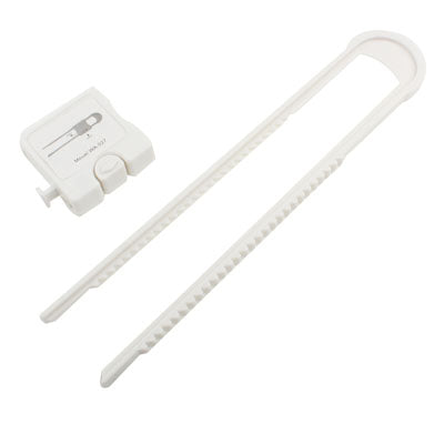 Baby Safety Cabinet Wardrobe Lock (2pcs in one packaging, the price is for 2pcs)(White)