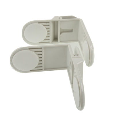 2x Door Fridge Drawers Cabinet Safety Lock(White)