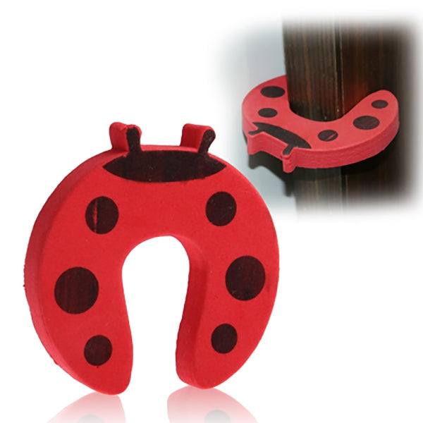 Cartoon Child Safety Gate Card / EVA Door Stopper(Red)