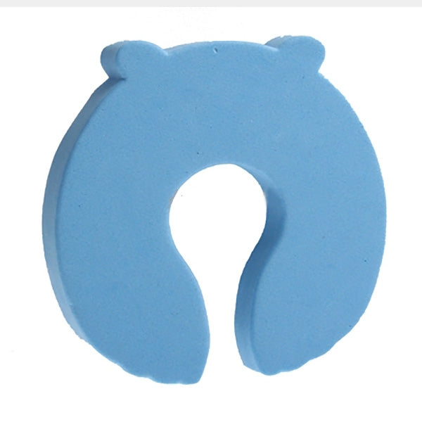 Cartoon Child Safety Gate Card / EVA Door Stopper(Baby Blue)