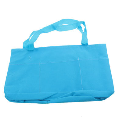 Double-Deck Thickened Non-Woven Fabric Mommy Diaper Hand Bag with 7 Compartments