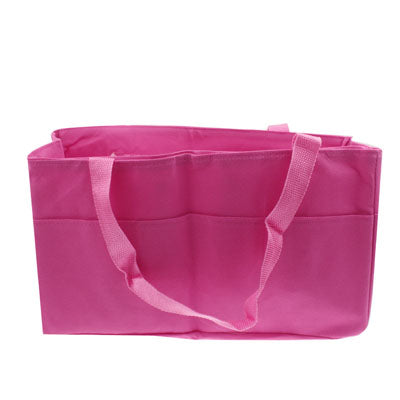 Double-Deck Thickened Non-Woven Fabric Mommy Diaper Hand Bag with 7 Compartments