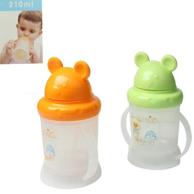RK-3410 Dedicated Baby Winnie Straw Cup (Random Color Delivery)