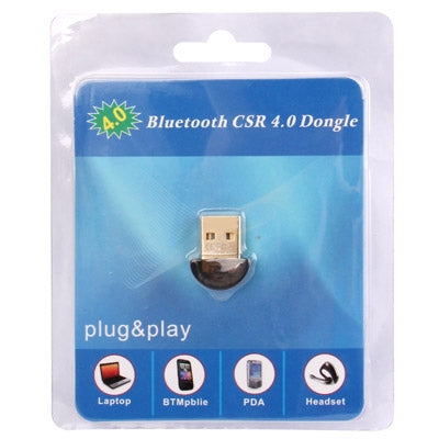 Golden Planted USB Bluetooth V4.0 Dongle, Suitable for Networking / Fax / Dial-up / Headset (Plug and Play)