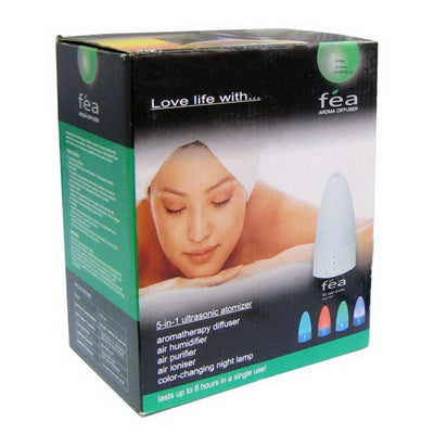 5 in 1 (Aromatherapy Diffuser, Air Humidifier, Air Purifier, Air Ionizer, Color Changing Night Lamp) Ultrasonic Aromatherapy Atomizer Humidifier