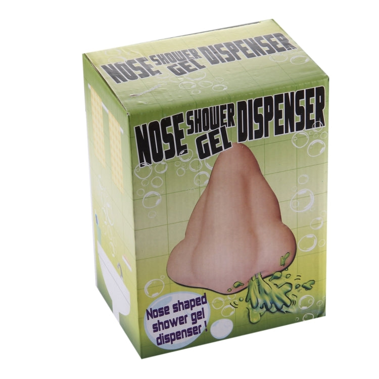 Nose Shaped Shower Gel Dispenser with 3 Suction Cups, Capacity: 280mL