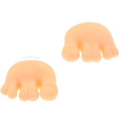 Left or Right Little Foot Shape Magic Suction Toothbrush / Pen Holder (Random Delivery)