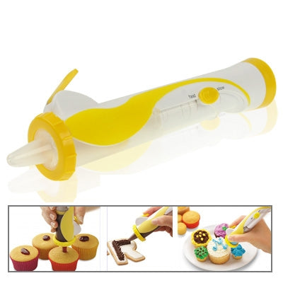 Frosting Deco Pen for Cake Biscuit Decoration(Yellow)