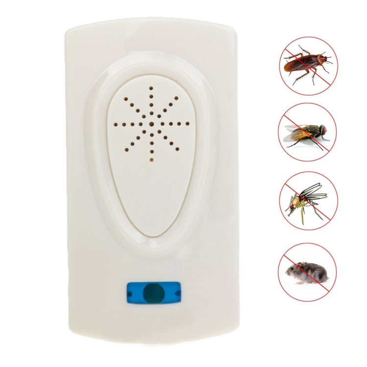 Electronic Helminthes Machine Repellent Mosquitoes Pest, Usefulness Area: 50-80 Square Meters, EU Plug(White)