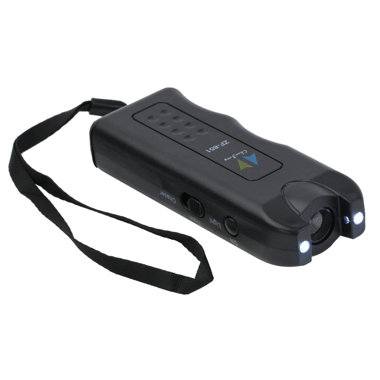 Ultrasonic Dog Chaser with 2 Flashlights(Black)