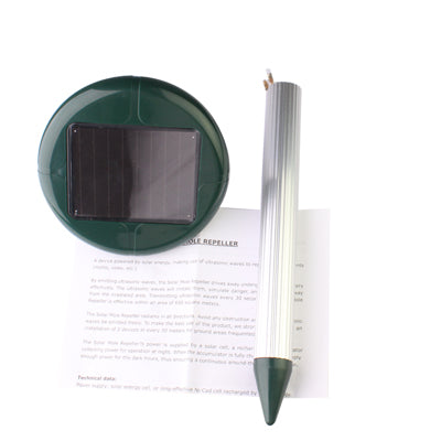 Ultrasonic LED Solar Rodent Repeller / Rat Exterminators