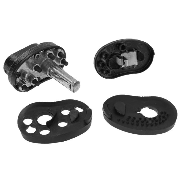 3 Digit Resettable Combination Security Lock(Black)