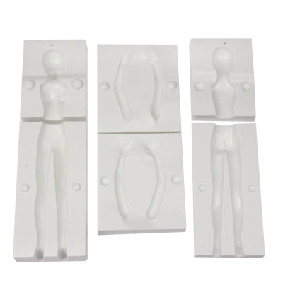 Human Body Woman Shaped Fondant Cake Tools Sugar Mould Tool