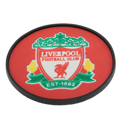Liverpool Football Club Style PVC Cup Mat, Diameter: About 10cm