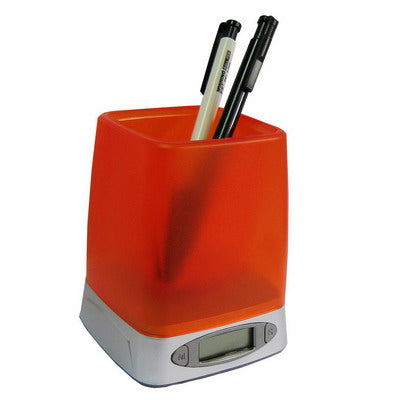 Multifunctional Pen-holder with Clock,Alarm,Integer hour sound, Night light