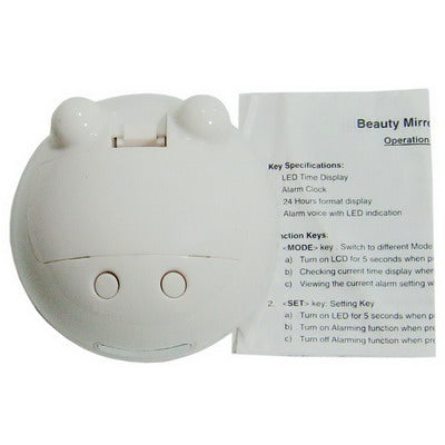 Beauty LED Digital Mirror Alarm Clock