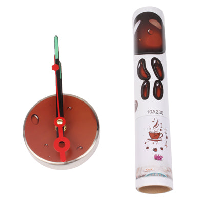 Fashionable DIY Coffee Cup Wall Sticker Clock Home Decoration