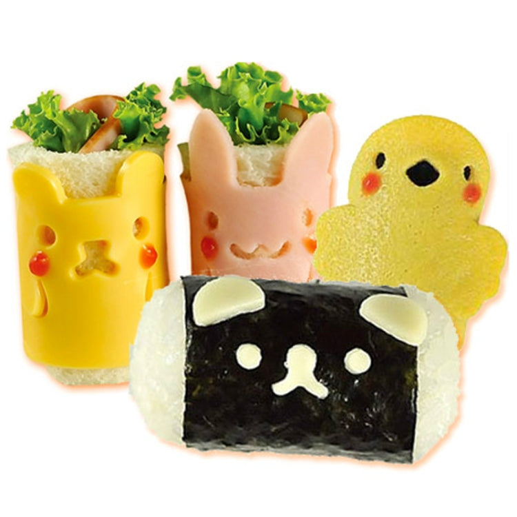 Lovely Animal Roll Rice Sushi Mould Set