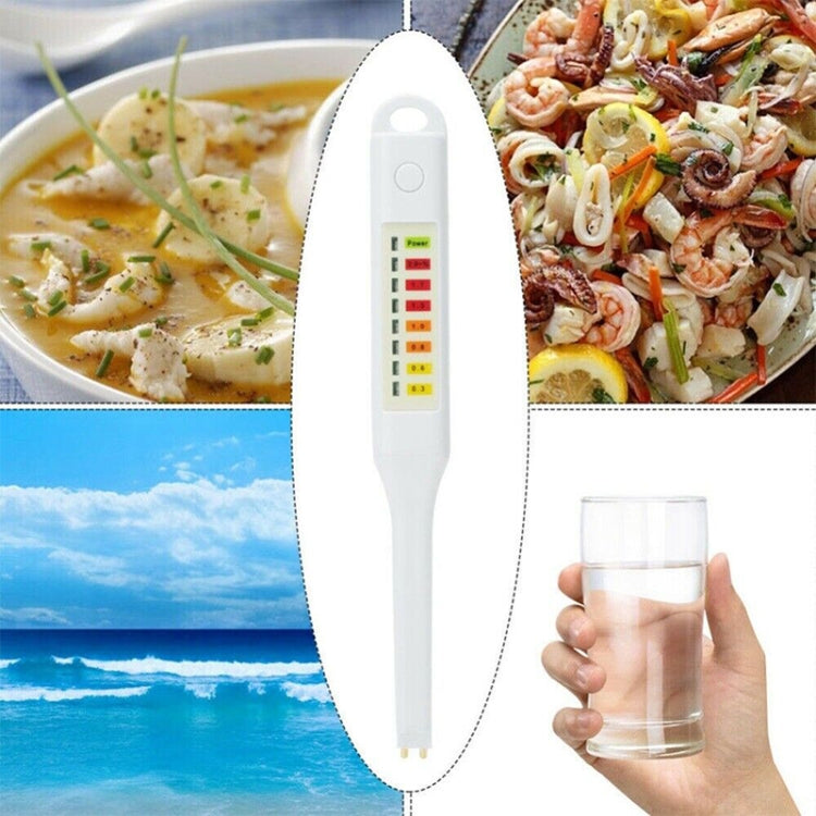 Salinity Analyzer Meter Salty Check Food Salinometer Waterproof Salt Tester (NS01)