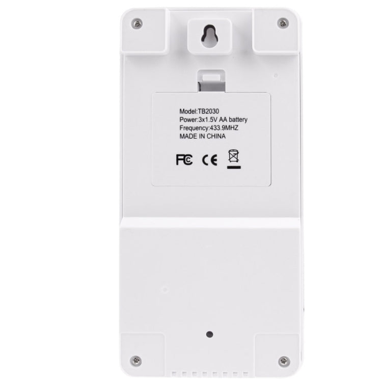 Professional Wireless Thermo Monitor & Tooth Brush Sanitizer with UV (TB2030)(White)