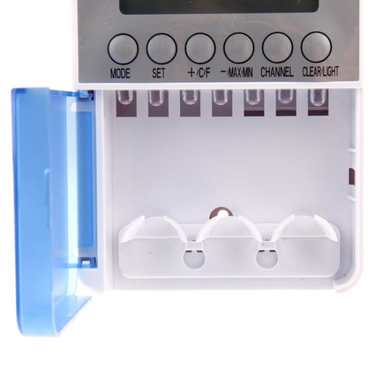 Professional Wireless Thermo Monitor & Tooth Brush Sanitizer with UV (TB2030)(White)