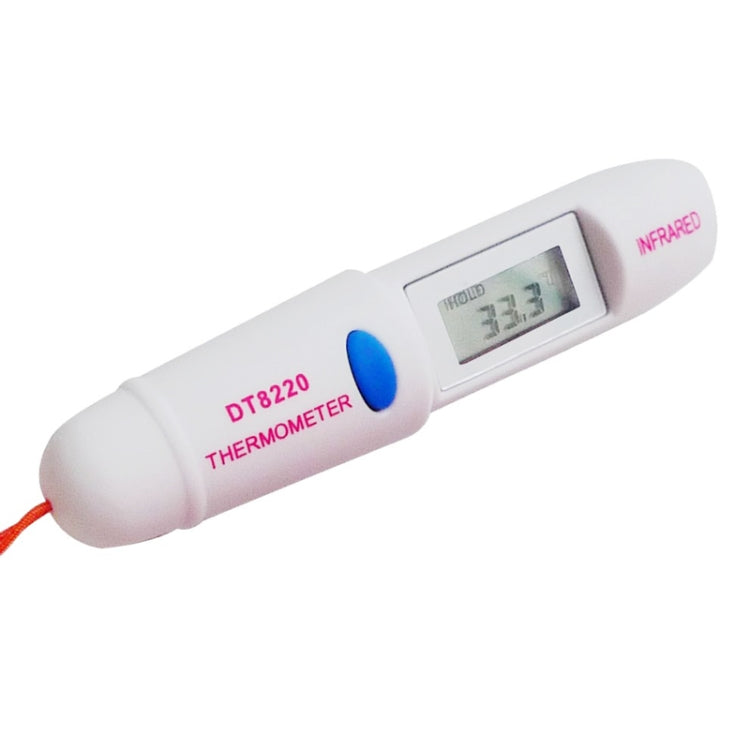 Pen Type Non-contact Infrared Thermometer, Temperature Range: -50 -220 Degree C (DT8220)(White)