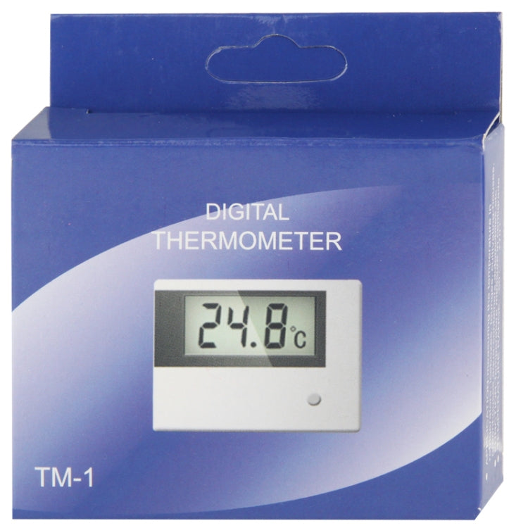 Mini LCD Thermometer, TM-1 (White)