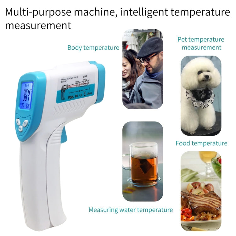 DT8018 Non-contact Forehead Body Infrared Thermometer, Temperature Range: 32.0 Degree C - 42.5 Degree C